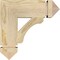 Ekena Millwork Legacy Arts & Crafts Rough Sawn Bracket, Douglas Fir, 4"W x 14"D x 14"H BKT04X14X14LEC03RDF - alternate 2